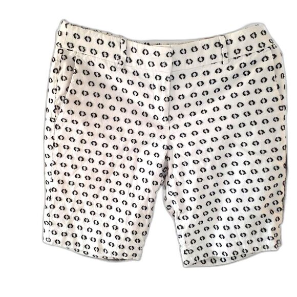 Ann taylor shorts 6 s m white bermuda summer shorts classic preppy quiet luxury - Picture 1 of 2